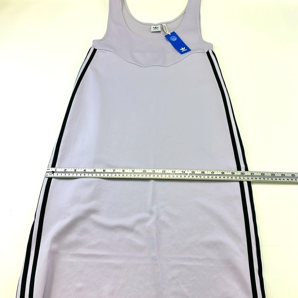 adidas Originals NWT Womens Always Original Long Skirt Silver Dawn Large lilac - Picture 7 of 12